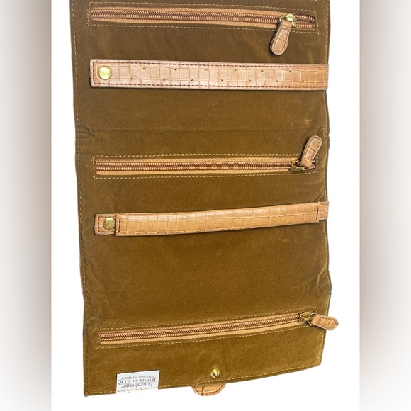 Longaberger Holiday Plaid 90s Vintage Wallet - Red and Green - Picture 7 of 7